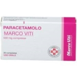 Paracetamolo Mv 500 Mg Compresse 20 Compresse
