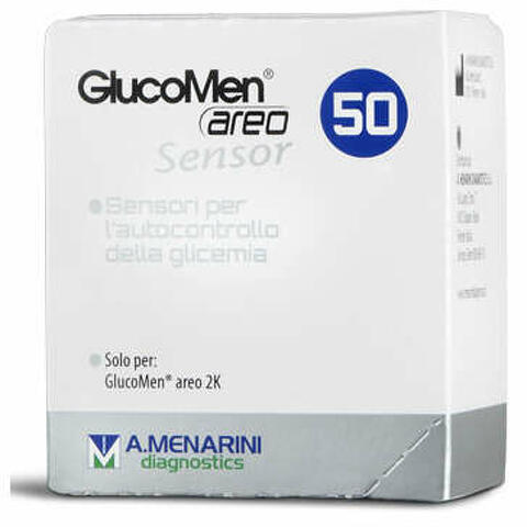 Areo - Strisce misurazione glicemia areo sensor 50 pezzi