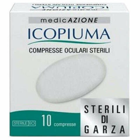 Compresse oculari adesive sterili 10 pezzi