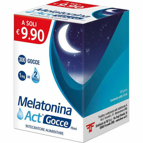 Melatonina act gocce 15 ml