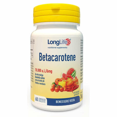 Longlife betacarotene 60 compresse