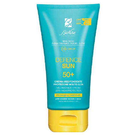 Defence sun crema viso fondente 50+ 50 ml