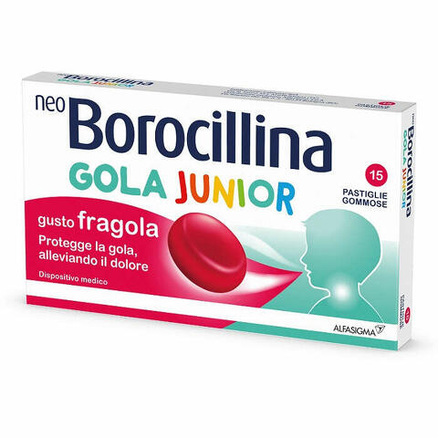 Gola junior 15 pastiglie gusto fragola