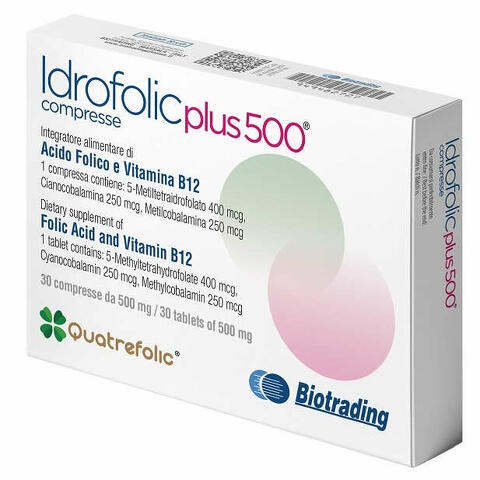 Idrofolic plus 500 30 compresse