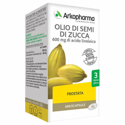 Arko capsule olio semi zucca 60 capsule