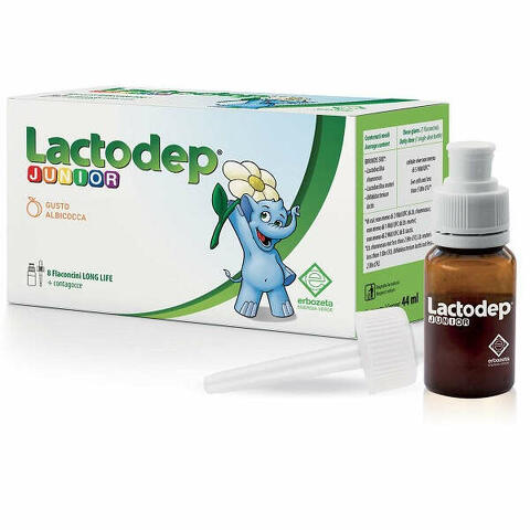 Lactodep junior 8 flaconcini x 5,5 ml