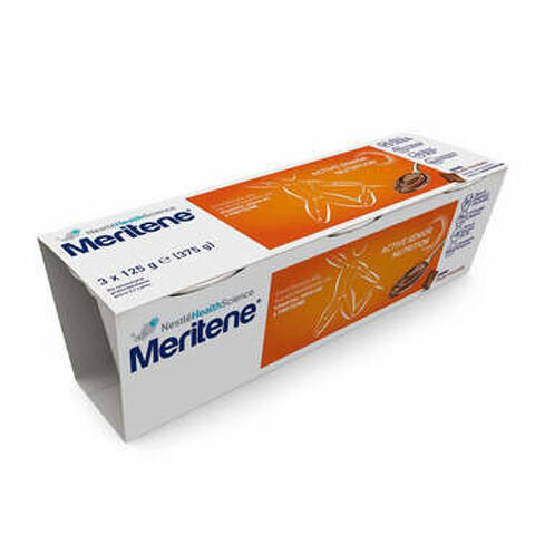 Meritene crema cioccolato 3 vasetti x 125 g