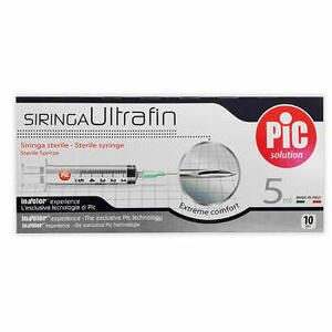 Pic - Ultrafine - Siringa ultrafine 5 ml ago 14 10 pezzi