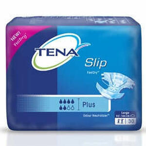 Tena - Slip - Pannolone a mutandina per incontinenza plus large 30 pezzi