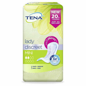 Tena - Lady - Pannolone sagomato discreet mini 20 pezzi