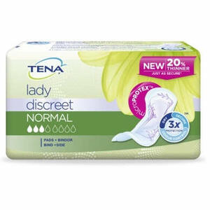 Tena - Lady - Pannolone sagomato discreet normal 12 pezzi