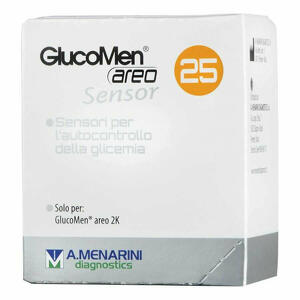 Glucomen - Areo - Strisce misurazione glicemia areo sensor 25 pezzi