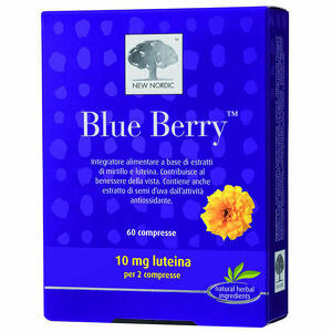 New Nordic - Blue berry 60 compresse