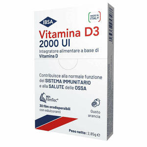 Ibsa - Vitamina d3 2000 ui 30 film orodispersibili