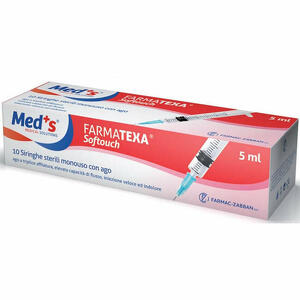 Meds - Siringa  5 ml 14 gauge 10 pezzi