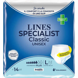 Lines - Specialist classic pants plus l 14 pezzi