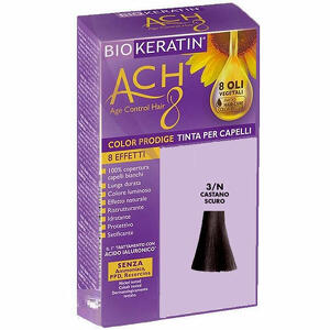 Biokeratin - Ach8 color prodige 3/n castano scuro