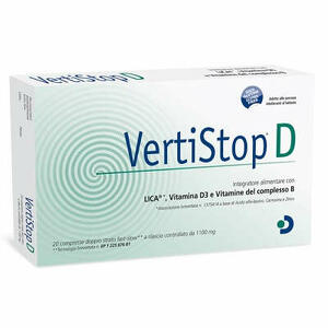 Difass - Vertistop d 20 compresse da 1100 mg