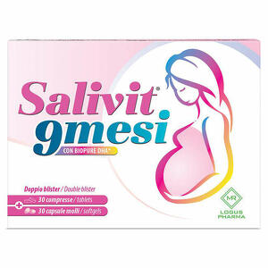 Logus pharma - Salivit 9mesi 30 compresse + 30 capsule molli