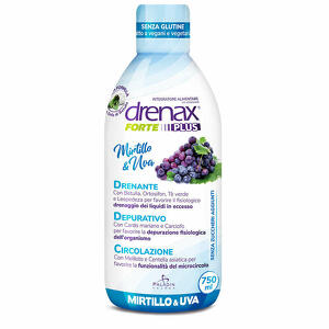 Drenax - Forte plus originale con mirtillo e uva 750 ml