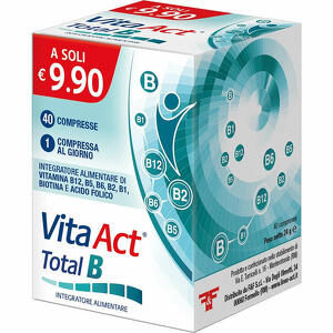 F&f - Vita act total b 40 compresse