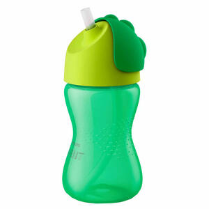 Avent - Tazza verde con cannuccia da 300ml