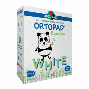 Master aid - Cerotto oculare ortopad occlusore per terapie ortottiche bianco junior 50 pezzi