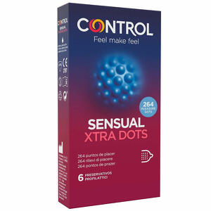 Control - Sensual xtra dots 6 pezzi