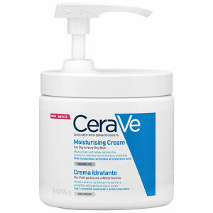 Cerave - Crema idratante per pelli da secche a molto secche 454 g pump