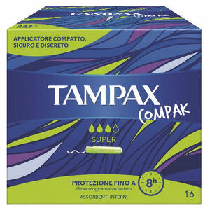 Tampax - Compak super 16 pezzi