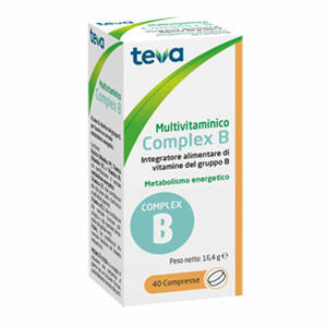 Teva - Multivitaminico complex b  40 compresse 16,4 g