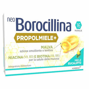 Neoborocillina - Propolmiele+ miele/eucalipto 16 pastiglie