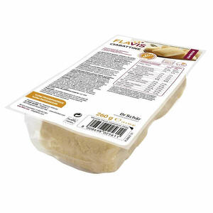 Flavis - Ciabattine panini bianchi aproteici 4 pezzi da 65 g