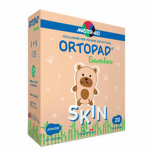 Master aid - Cerotto oculare ortopad occlusore per terapie ortottiche skin regular 20 pezzi