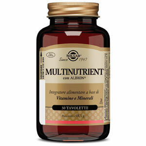 Solgar - Multinutrient 30 tavolette