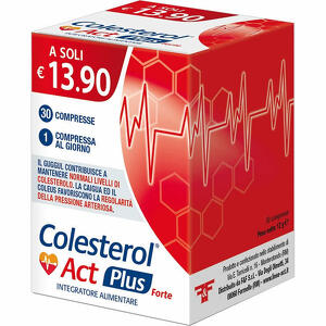 F&f - Colesterol act plus forte 30 compresse