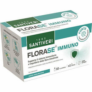 Santiveri - Florase immuno forte 10 flaconcini