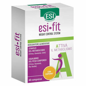 Esi - Fit attiva con caffeina 40 compresse