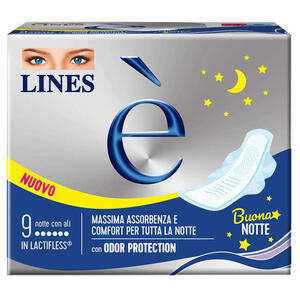 Lines - E' notte carry pack 9 pezzi