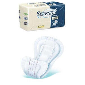 Serenity - Pannolone per incontinenza  sagomato super in tessuto non tessuto 30 pezzi