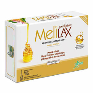 Aboca - Melilax pediatric microclismi 6 pezzi 5 g