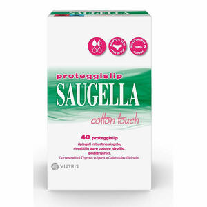 Saugella - Assorbenti cotton touch proteggislip 40 pezzi