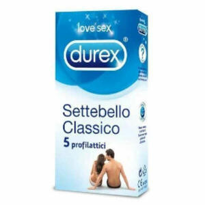 Durex - Settebello - Profilattico settebello classico 5 pezzi