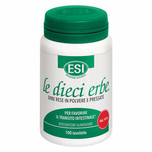 Esi - Le dieci erbe - Le dieci erbe 100 tavolette 40 g