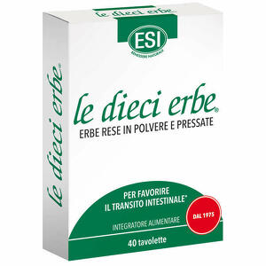 Esi - Le dieci erbe - Le dieci erbe 40 tavolette