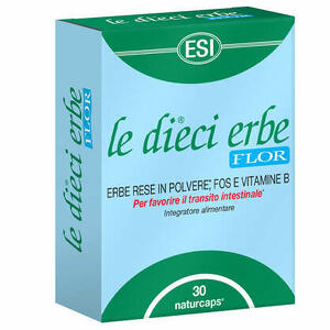 Esi - Le dieci erbe - Le dieci erbe flor 30 capsule