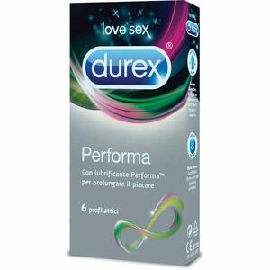 Durex - Performa - Profilattico lunga durata 6 pezzi