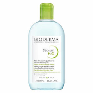 Bioderma - Sebium - Sebium h2o acqua micellare detergente purificante 500 ml