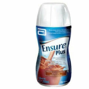 Ensure - Plus - Plus cioccolato 4 bottiglie da 200 ml