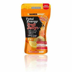 Named Sport - Sport - Total energy fruit jelly peach orange & lemon 42 g